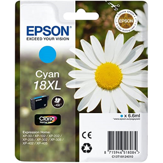 Cartucho De Tinta Epson 18Xl Cyan