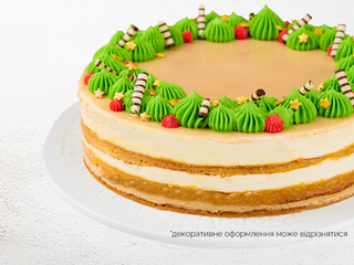 Торт Новорічний цілий