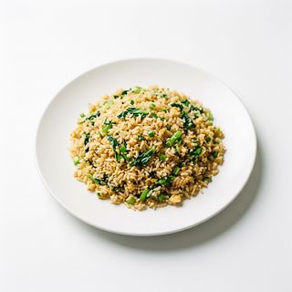 Arroz Frito Con Jiecai (Mostaza China)