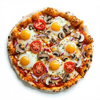 Pizza vegetariana
