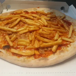 Pizza nno patatine