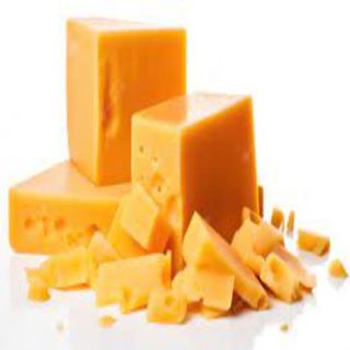 Queso cheddar fundido