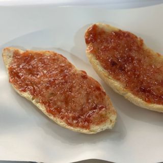 Pitufo de mantequilla y mermelada 