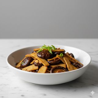 233. Ternera Con Setas Dobles