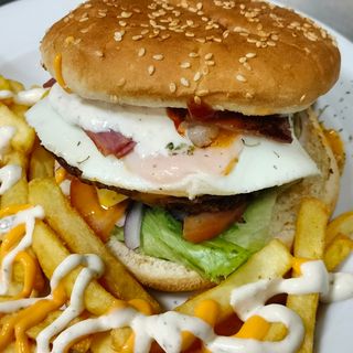 Menú Hamburguesa Doble Carne