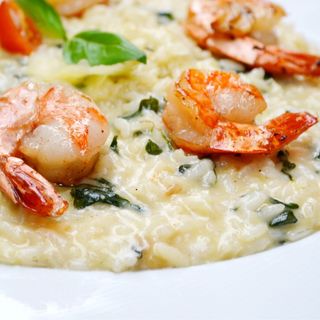 Risotto crevettes