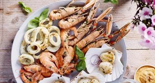 Plat Fruits De Mer