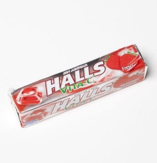 Caramelo Halls sabor a fresa (32 g.)