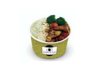 Don buri con carne di manzo in salsa di soia