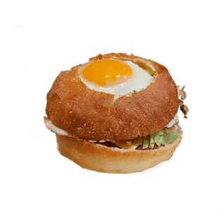 Hamburguesa Con Huevo