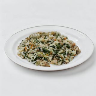 Ризото с гъби и спанак (400г)