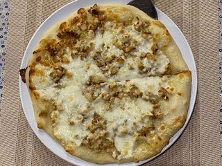 Піца гавайська з куркою та ананасом міні (300г)