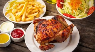 1/2 Pollo A La Brasa 