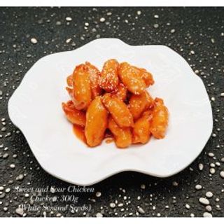 Pui dulce acrișor 糖醋鸡肉