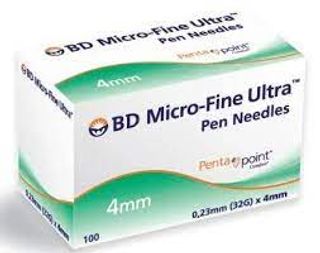 Insulin Microfine Needles Bd 4mm