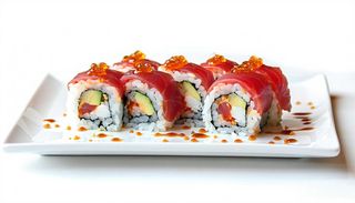 Uramaki maguro spicy -  4 pezzi