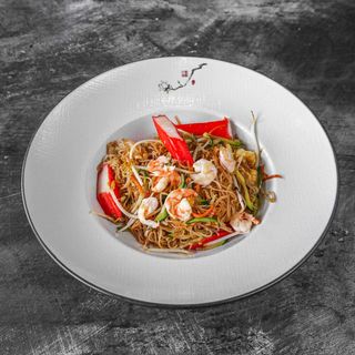 23a. Spaghetti di soia frutti di mare