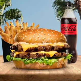 Menú Big Carl Burger