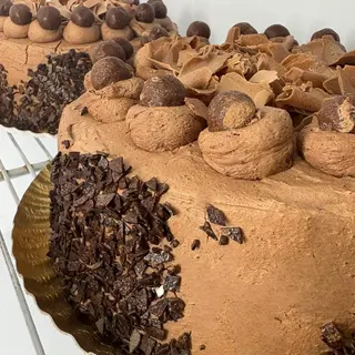 Tarta de trufa al coñac