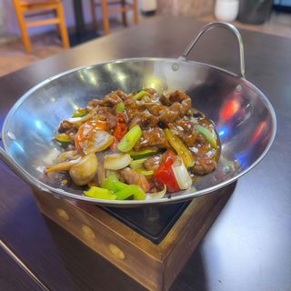 Ternera salteadas al wok 