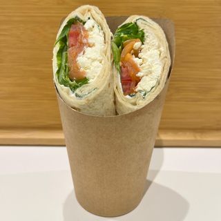 Wraps au saumon fêta