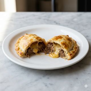 Empanada De Carne De Ternera Desmechada Y Queso Gouda XL