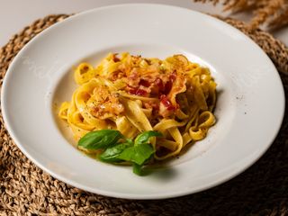 2. Tagliatelle Carbonara