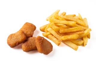 menú niño nuggets