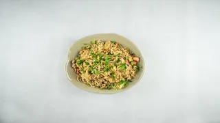 Fried rice chicken