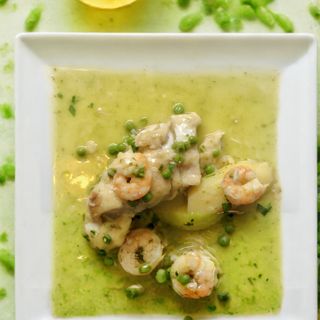 Lomito Cherne Salsa Verde