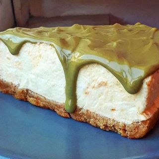 Cheesecake al pistacchio
