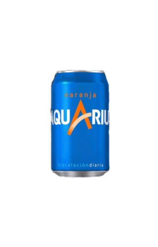 Aquarius Naranja lata 330ml.