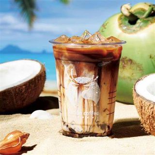 Café de coco (m)