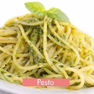 Spaghetti al pesto