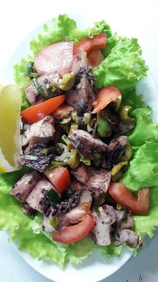 Салата Калмари пипала