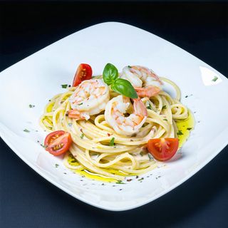 Spaghetti cu creveți