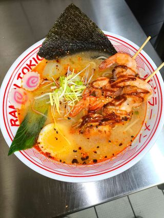 63. Ramen Gambas Shoyu