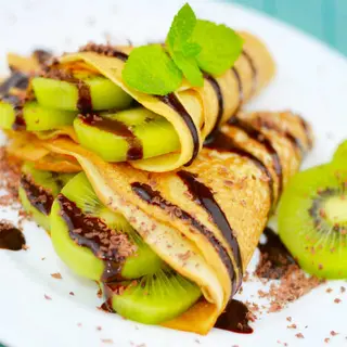 Crêpe Nutella Kiwi 