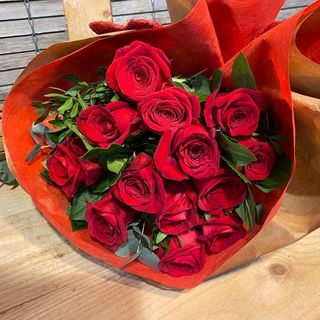 Bouquet De 12 Rosas Rojas