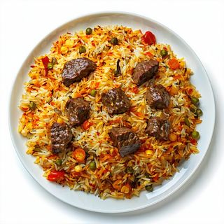Beef biryani