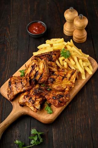 6 Pieces Sweet Chilli Garlic with Chipo