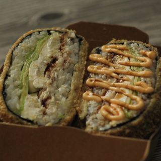 Суші Бургер з вугрем