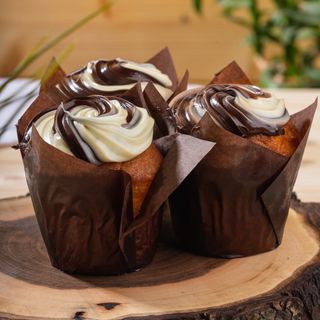 Домашен мъфин с двоен шоколад (1 бр.)