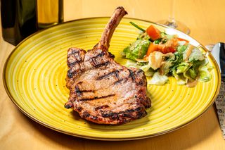 Cotlet de porc la grătar