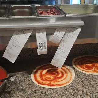 Marinara + coca-cola + Patatine