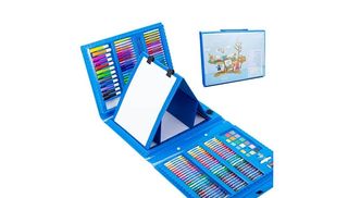 208 დეტალიანი სახატავი ნაკრები (ლურჯი)