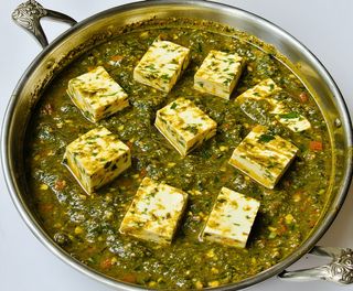 Palak paneer