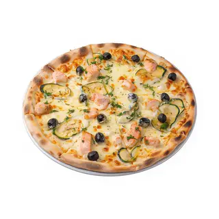 Pizza salmone