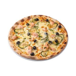 Pizza salmone