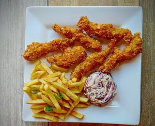 Meniu Crispy de pui cu susan